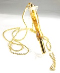 Magnetic Seam Ripper Necklace 24kt Gold 1-1