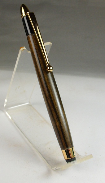 Touch Stylus 24kt Gold in Goncalo Alves