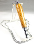 Magnetic Seam Ripper Necklace Chrome Bethlehem Olivewood 1-1